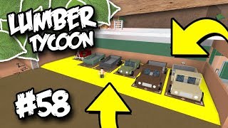 Lumber Tycoon 2 58  YELLOW GARAGE FLOOR Roblox Lumber Tycoon [upl. by Nylsor]