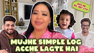 Mujhe Simple Log Acche Lagte Hai 😍😘  Bharti Singh  Haarsh Limbachiyaa  Golla [upl. by Stevana]