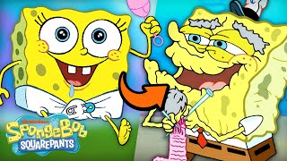 SpongeBobs Age Timeline ⏰  20 Minute Compilation  SpongeBob [upl. by Ardnuassac822]