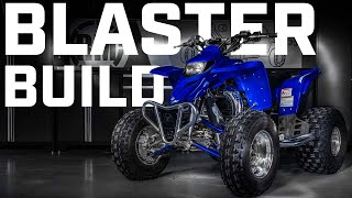 Yamaha Blaster 200 2Stroke ATV Build [upl. by Annoid724]