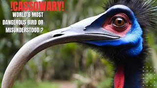 Cassowary Worlds Most Dangerous Bird kidsvideo funfacts cassowary [upl. by Toma]