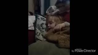 Two Year Old Memphis Reviews Petes Dragon Movie [upl. by Ayeka]