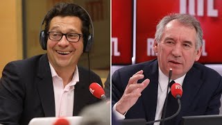 Laurent Gerra imitant François Bayrou  quotJe suis pétomane je fais du vent avec ma bouchequot [upl. by Ydissak]