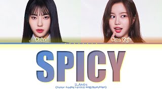 ILAND2 Spicy by CL Lyrics Color Coded Lyrics [upl. by Jewell]