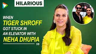 Neha Dhupia on ‘No Filter Neha’ S6 first guest Tiger Shroff amp Karan Johar’s hosting tips [upl. by Stock]