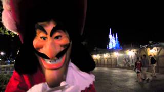 Captain Hook takes Tommy to the Storybook Circus in New Fantasyland [upl. by Naquin]