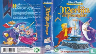 Disney VHS intro NL  Merlijn de Tovenaar 1963 [upl. by Rosabella454]