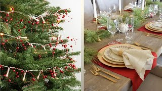 🎄TENDENCIA NAVIDAD 20242025☃️DECORACION DE LUJO Y ELEGANTE IDEAS NAVIDEÑAS🎅 [upl. by Rustie]