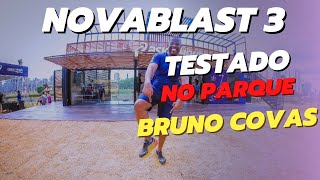 Testando o Tênis Novablast 3 da ASICS no Parque Bruno Covas [upl. by Bernie]