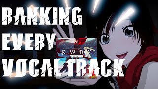 Ranking every RWBY vocal track [upl. by Undry890]