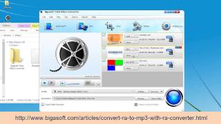 RA Converter  How to Convert RA to MP3 WAV FLAC M4A AC3 WMA and More [upl. by Kenward]