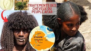 OMG Les techniques de soins de cheveux du peuple Afar en Ethiopie [upl. by Claude]