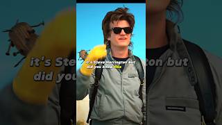 Steve Harringtons hair fact netflix series strangerthings shorts [upl. by Naujahs]