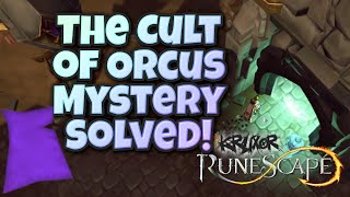 How to Solve The Cult of Orcus  Archeology Mystery  Runescape 3 [upl. by Reginnej748]