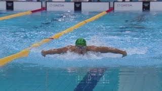 Mens 100m Butterfly SemiFinals  London 2012 Olympics [upl. by Offen]