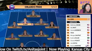 Orlando Pride vs Kansas City Current  Matchdae 20  National Womens Soccer League AFH Commentaries [upl. by Hera]