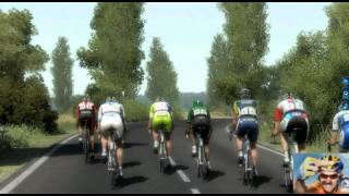 Pro Cycling Manager 2011 Gameplay Commentary Le Tour de France 2011 Stage 3 [upl. by Farrand]