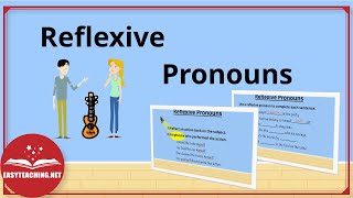 Reflexive Pronouns  English Grammar  EasyTeaching [upl. by Viviyan]