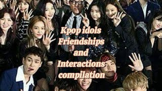 Kpop idols interactionsampfriendships part1 for daimozone deonfnf pikeoffnf [upl. by Ydieh569]