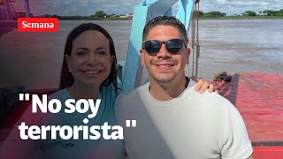 El videógrafo de María Corina Machado pide refugio en Colombia  Semana noticias [upl. by Gati]