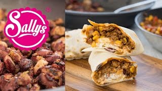 Sallys TexMexBurritos  ChiliWraps  Sallys Welt [upl. by Aubry]