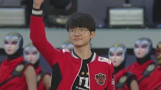 2017 Worlds Finals  SSG vs SKT  Team Presentation  League of Legends  Samsung vs SK telecom T1 [upl. by Lenuahs]