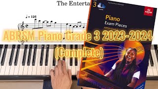 ABRSM Piano Grade 3 20232024 Complete [upl. by Adiesirb77]