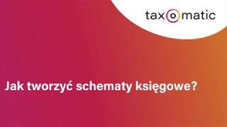 Jak tworzyć schematy księgowe [upl. by Atteuqnas]