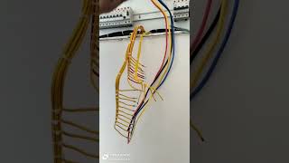 Nurul Electrical work I dp wiring dressing electrician shortvideo shorts wiring [upl. by Rentschler]