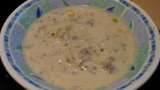 Kochen Käse Lauch Creme Suppe schnelle Rezepte rezept Lauch Creme Suppe Kochrezepte [upl. by Derna]