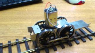 PH Designs O Gauge Ivor the Engine chassis first run [upl. by Betta764]