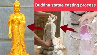 Buddha statue casting process  quá trình đúc tượng Phật [upl. by Yaeger]