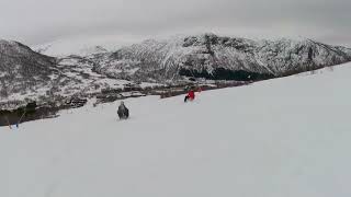 Snow Racing Sledging in Myrkdalen Norway  April 2024 [upl. by Paten782]