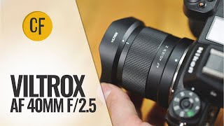 Viltrox 40mm f25 lens review [upl. by Ferro871]