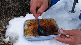 Kayakta karlı pekmez nasıl yenirHow to eat snowy molasses in skiing [upl. by Ellehcir917]