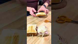 Simple Air Fryer Ham amp Cheese Toastie [upl. by Rendrag]