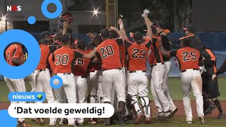 Nederlandse honkballers zijn Europees kampioen [upl. by Nepean]