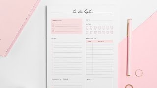 Steph Pase Planners To Do List [upl. by Eimmis380]