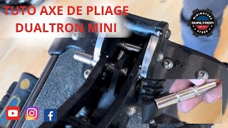 Tuto remplacement axe de pliage Dualtron Mini  trottinette électrique [upl. by Kenwood481]