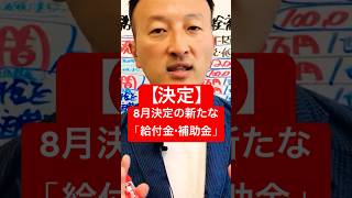 8月決定の新たな「給付金・補助金」現金10万円給付 特別定額給付金2回目 いつから給付開始 [upl. by Anna829]