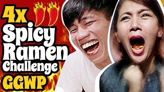 HAMON NI JUNNIE BOY  Spicy Noodle Challenge [upl. by Marney]