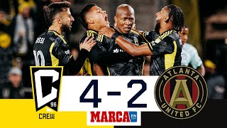 The Crew clinches the last semifinals spot I Columbus 42 Atlanta United I MLS [upl. by Alliscirp]