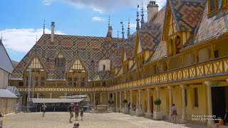 4K HôtelDieu de Beaune CôtedOr FRANCE フランス [upl. by Aztiley]