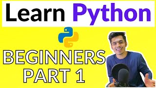 Python Tutorial  Python for Beginners  Part 1 [upl. by Aihsar]