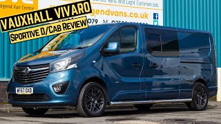 Vauxhall Vivaro Sportive Doublecab Detailed Walk amp Talk Review [upl. by Aljan]