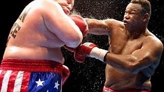 BUTTERBEAN VS Larry Holmes by MMA BOXING MUAY THAI 2002 [upl. by Adnilem]