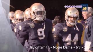 2016 NFL Draft OLB Prospect Rankings amp Highlights  HD [upl. by Nos]