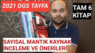 2021 Dgs Tayfa Sayısal Mantık Kaynak İnceleme ve Önerileri [upl. by Ingvar228]