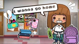 Going To BOARDING SCHOOL 🏫  with voice  Toca Boca Tiktok RP [upl. by Wiseman]