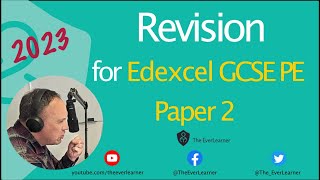 Edexcel GCSE PE Paper 2 2023 Revision [upl. by Nosreg]